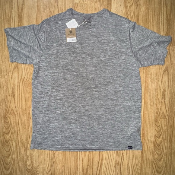 Patagonia Men's Capilene Cool Daily Short Sleeve T Shirt XL Gray NWT - Picture 1 of 7